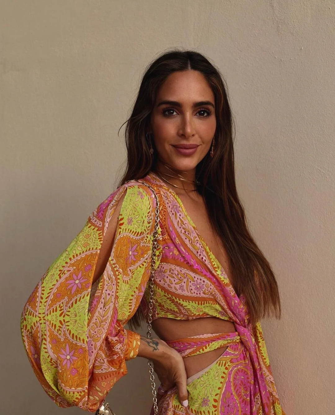 Dames Boheemse mini zomerjurk - Holly