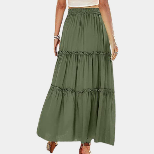 Dames Bohemian Lange Rok - Esila