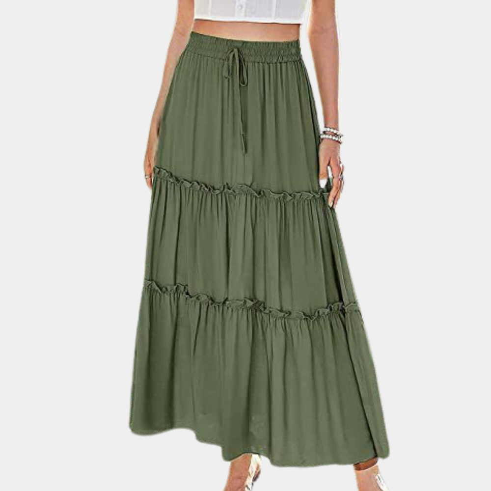 Dames Bohemian Lange Rok - Esila