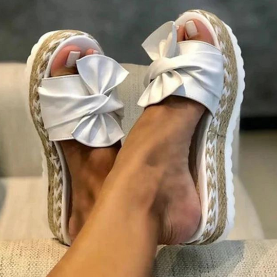 Dames Casual Bow Zomer Sandalen - Irene