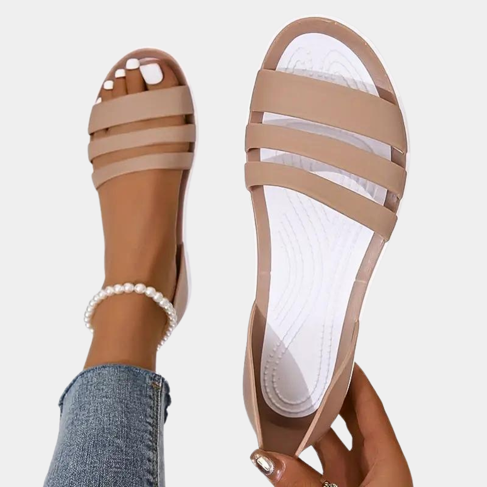Dames Casual Instap Sandalen – Cathy