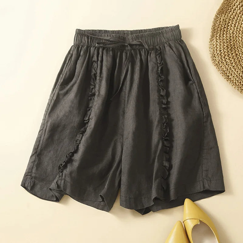 Dames Casual Zomer Shorts met Relaxte Pasvorm – Sylvie