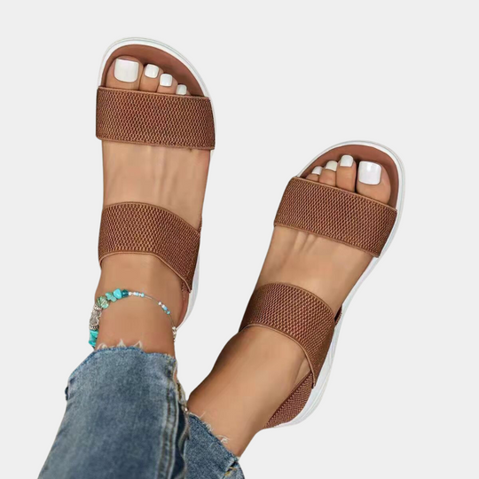 Dames Chic Platte Sandalen - Lucie