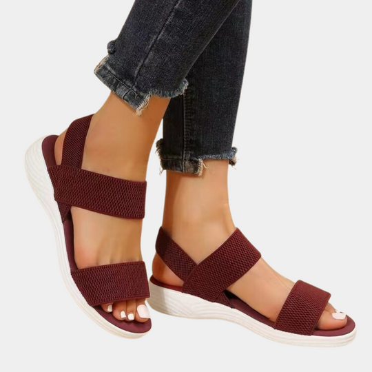 Dames Chic Platte Sandalen - Lucie
