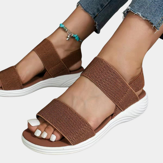 Dames Chic Platte Sandalen - Lucie