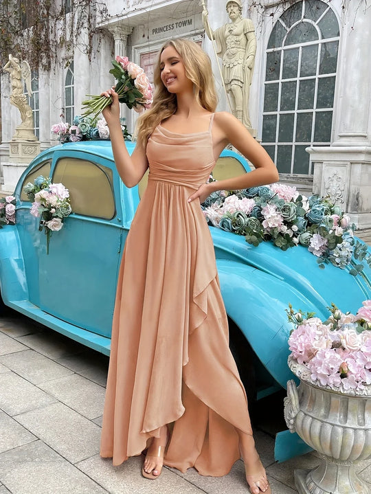 Dames Chiffon Midi Jurk voor Bruiloft - Avon