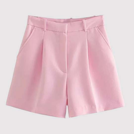 Dames Elegante Hoge Taille Shorts - Dorothy