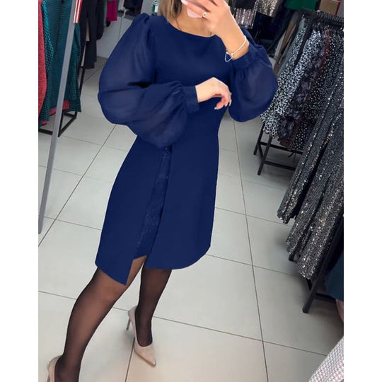 Dames Formele Mini A-Line Jurk - Vivian