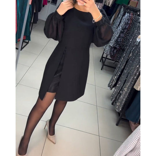 Dames Formele Mini A-Line Jurk - Vivian