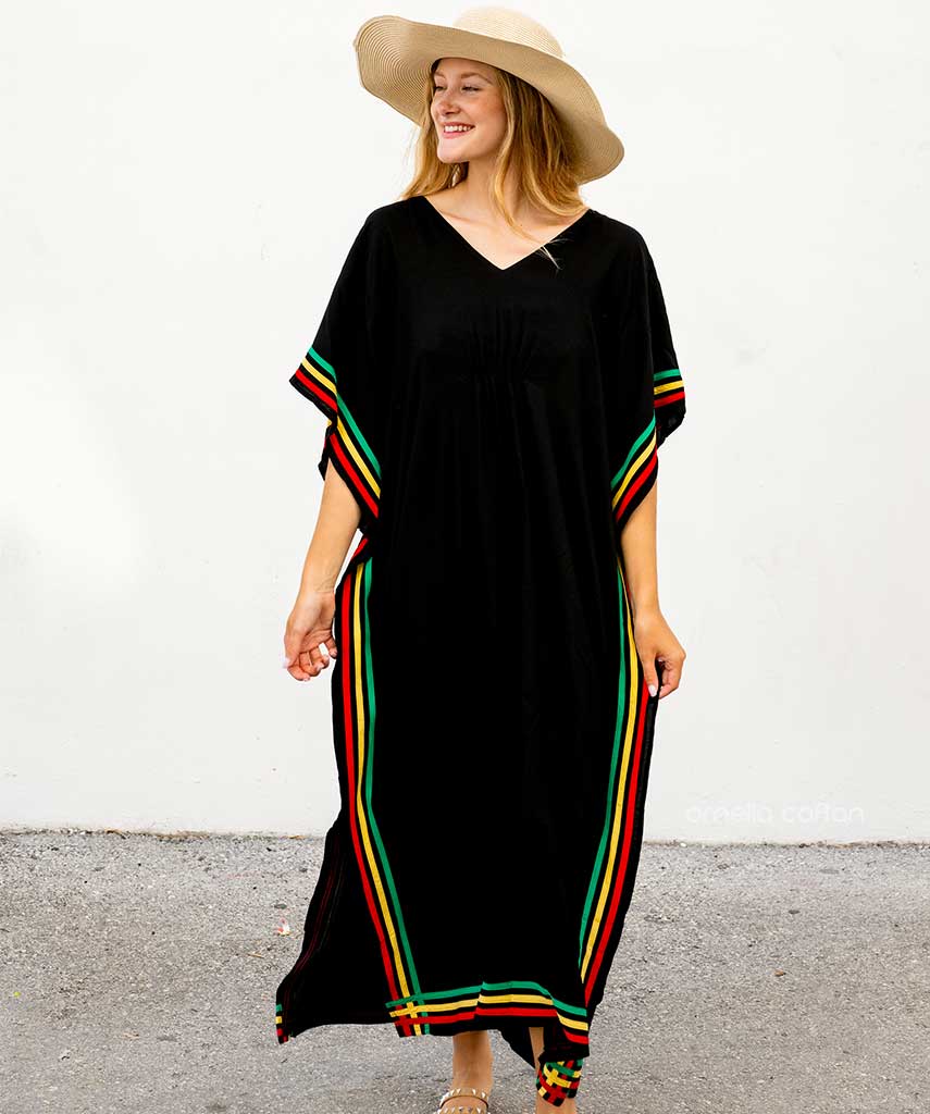 Dames Hawaiian Style Maxi Zomerjurk - Salve