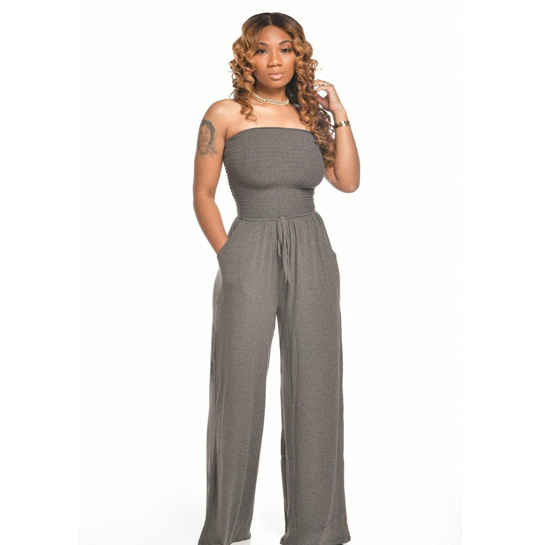 Dames Jumpsuit Off Shoulder - Emma