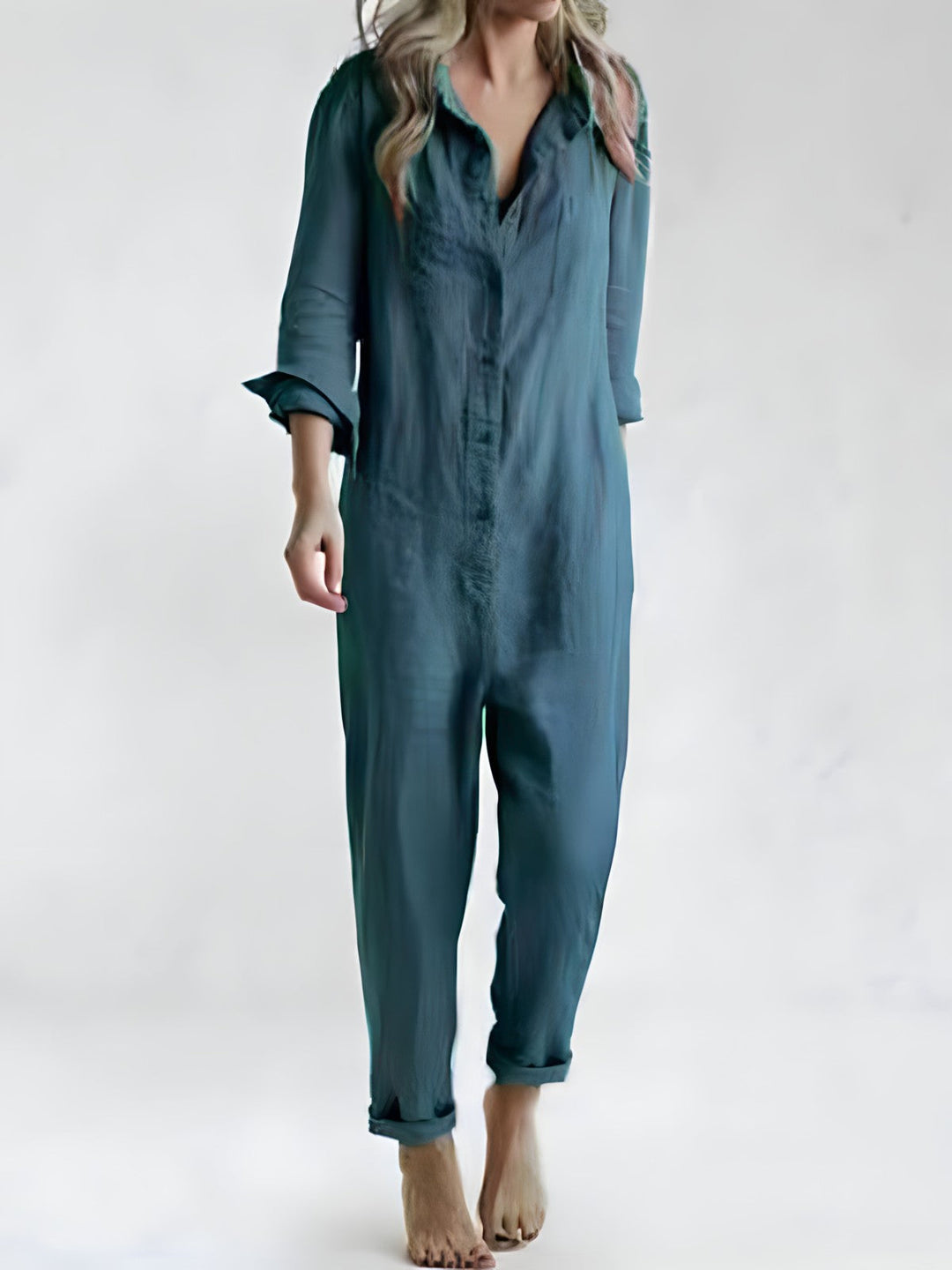 Dames Jumpsuit met Lange mouwen - Sanne