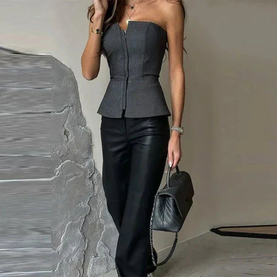 Dames Luchtige Bandeautop - Lina