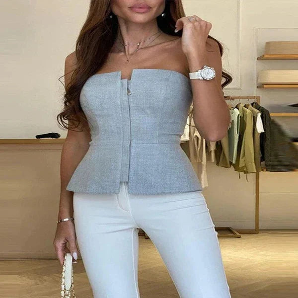 Dames Luchtige Bandeautop - Lina