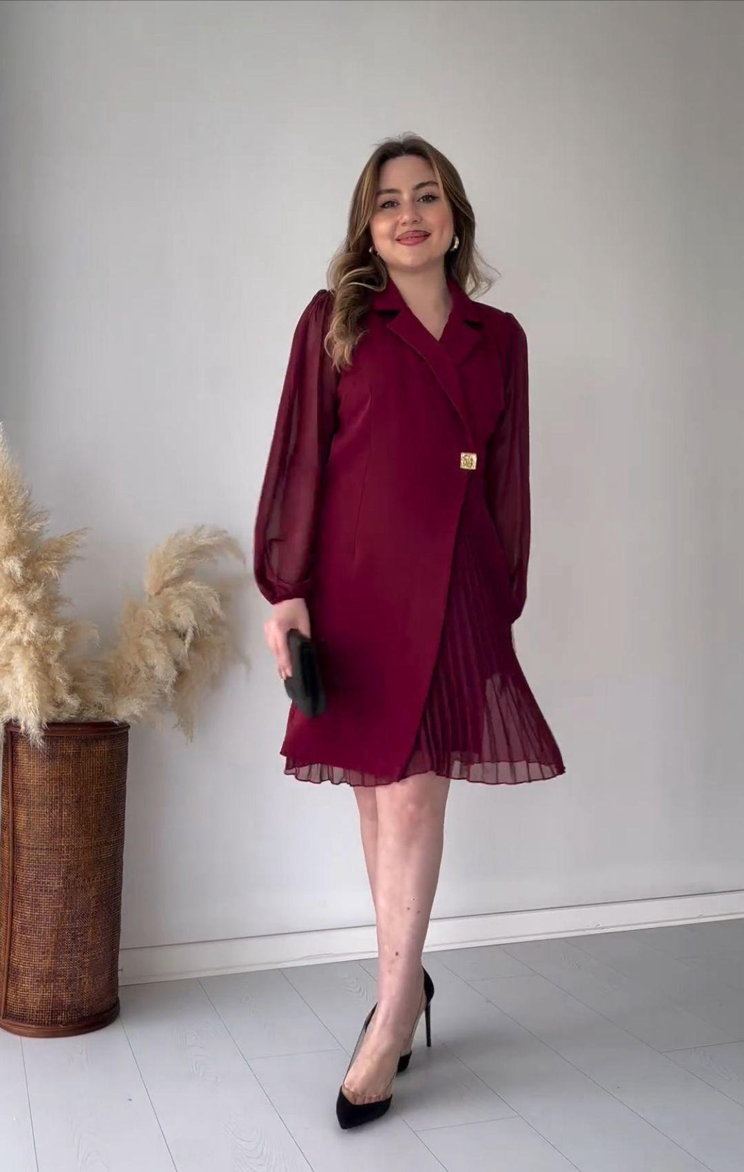 Dames Midi Blazerjurk - Nadine