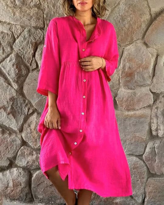 Dames Midi Zomerjurk - Simone