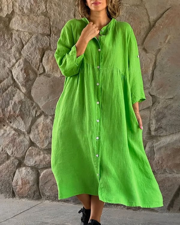 Dames Midi Zomerjurk - Simone