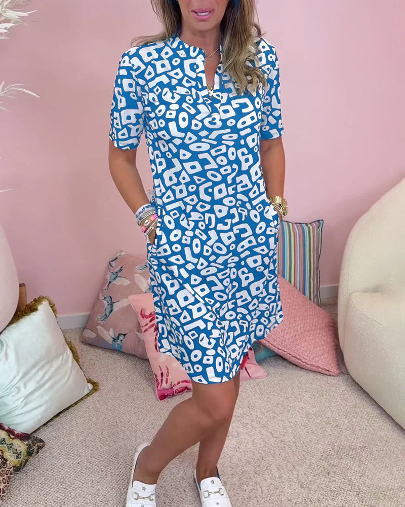 Dames Mini zomerjurk Casual Polo - Roxanne