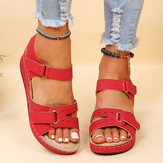 Dames Minimalistische Platte Sandalen - Lucie