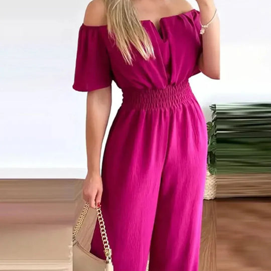 Dames Tube Zomer Jumpsuit - Tessa