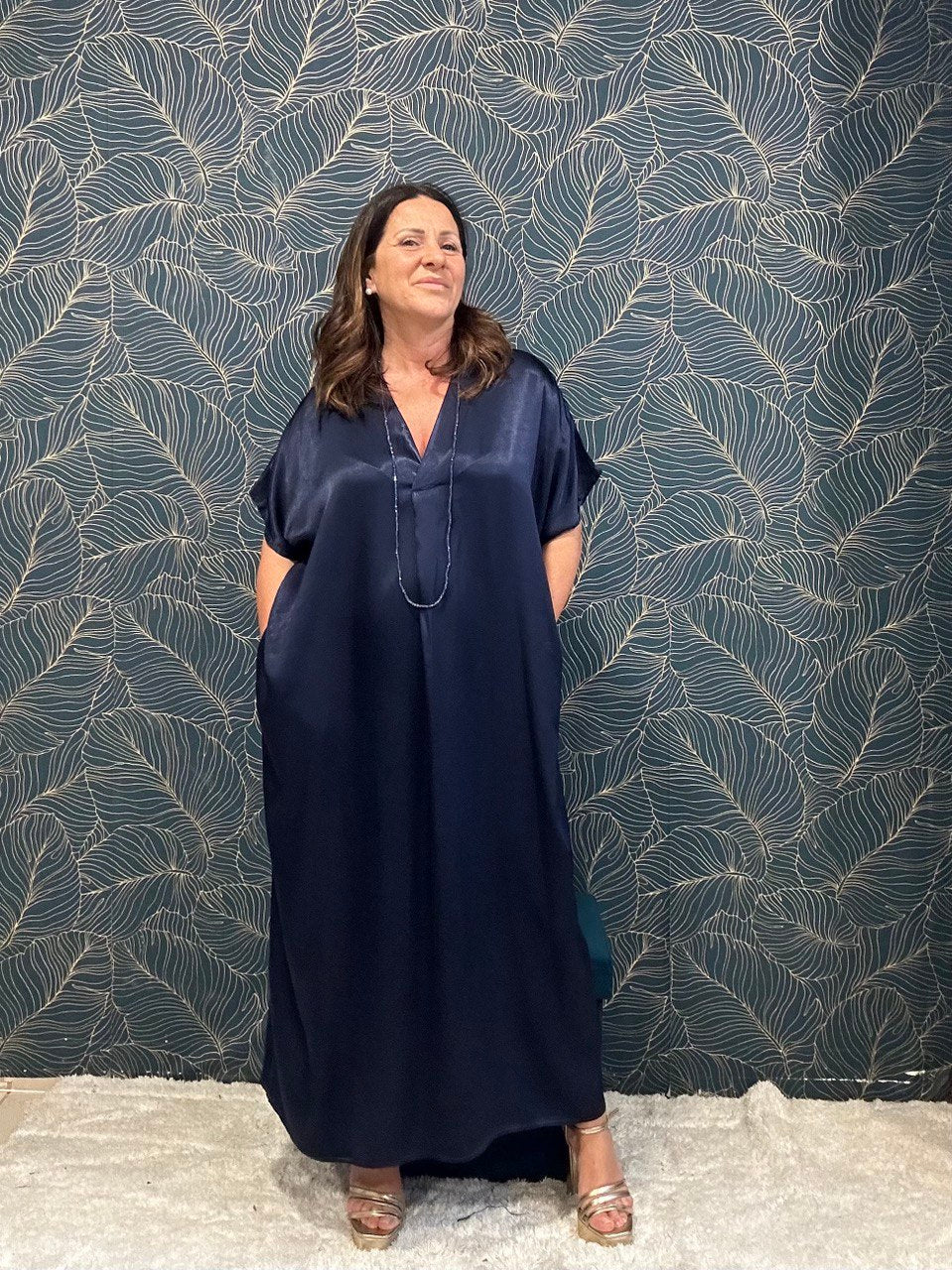 Dames Vloeiende Maxi Zomerjurk - Manica