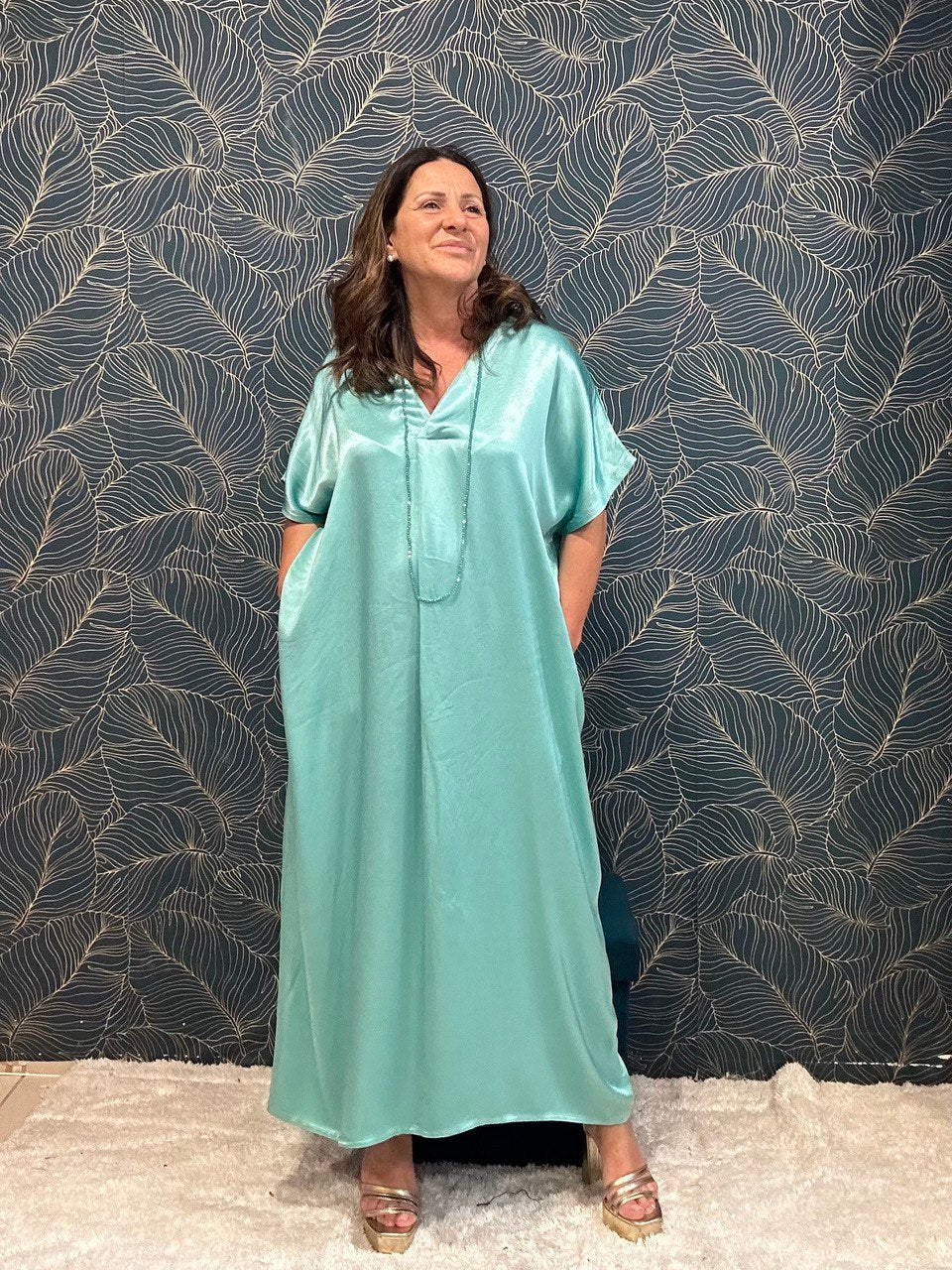 Dames Vloeiende Maxi Zomerjurk - Manica