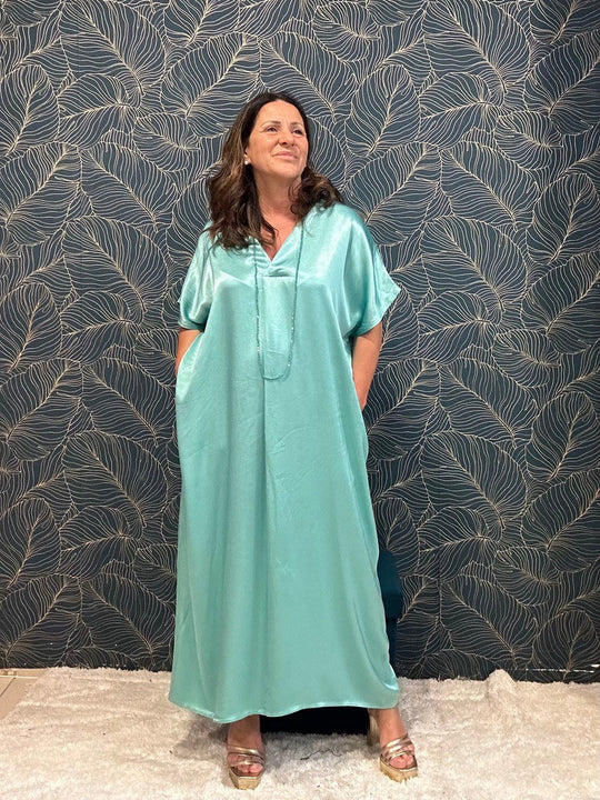 Dames Vloeiende Maxi Zomerjurk - Manica