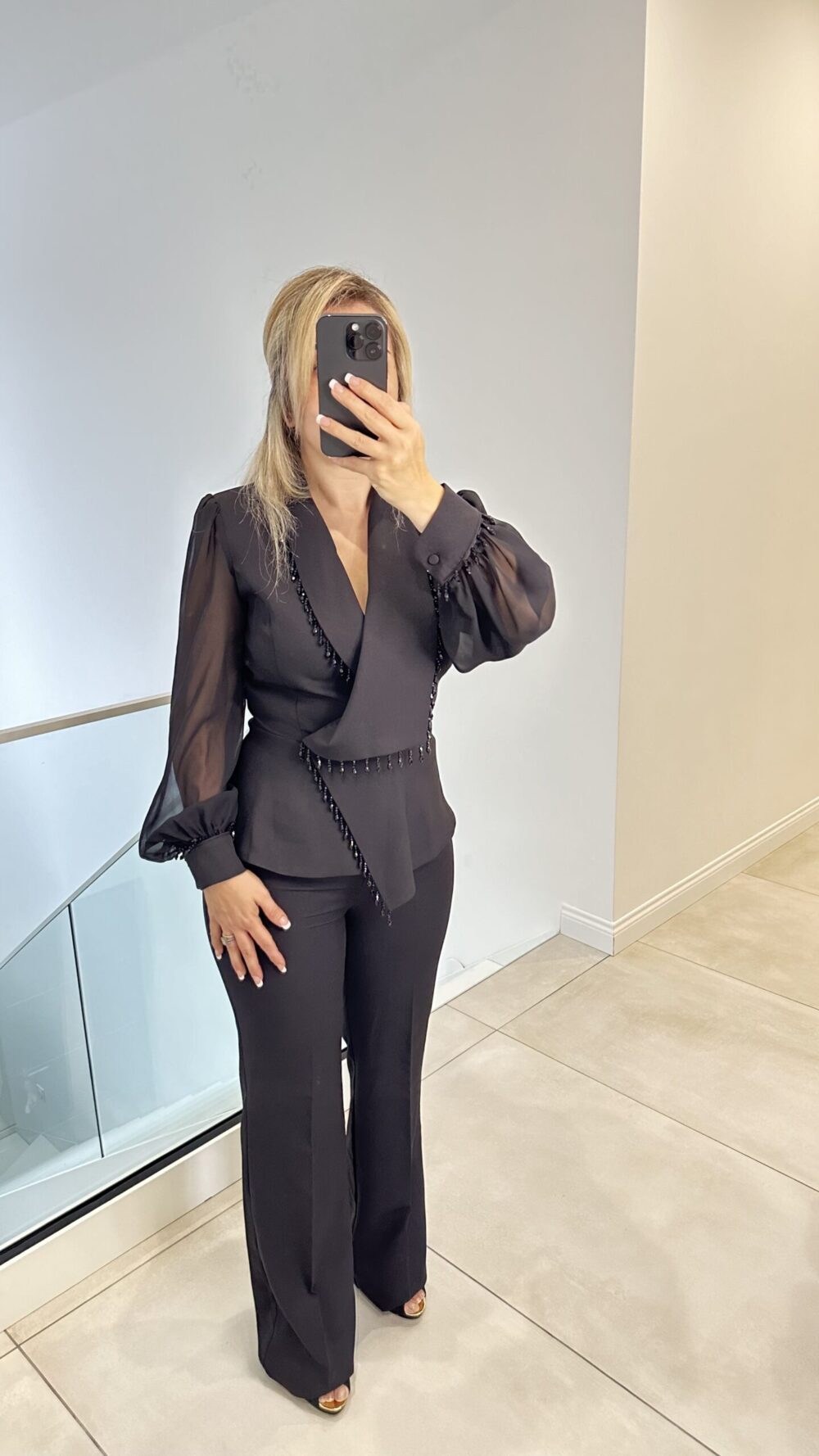 Dames Zwarte Formele Jumpsuit - Marie