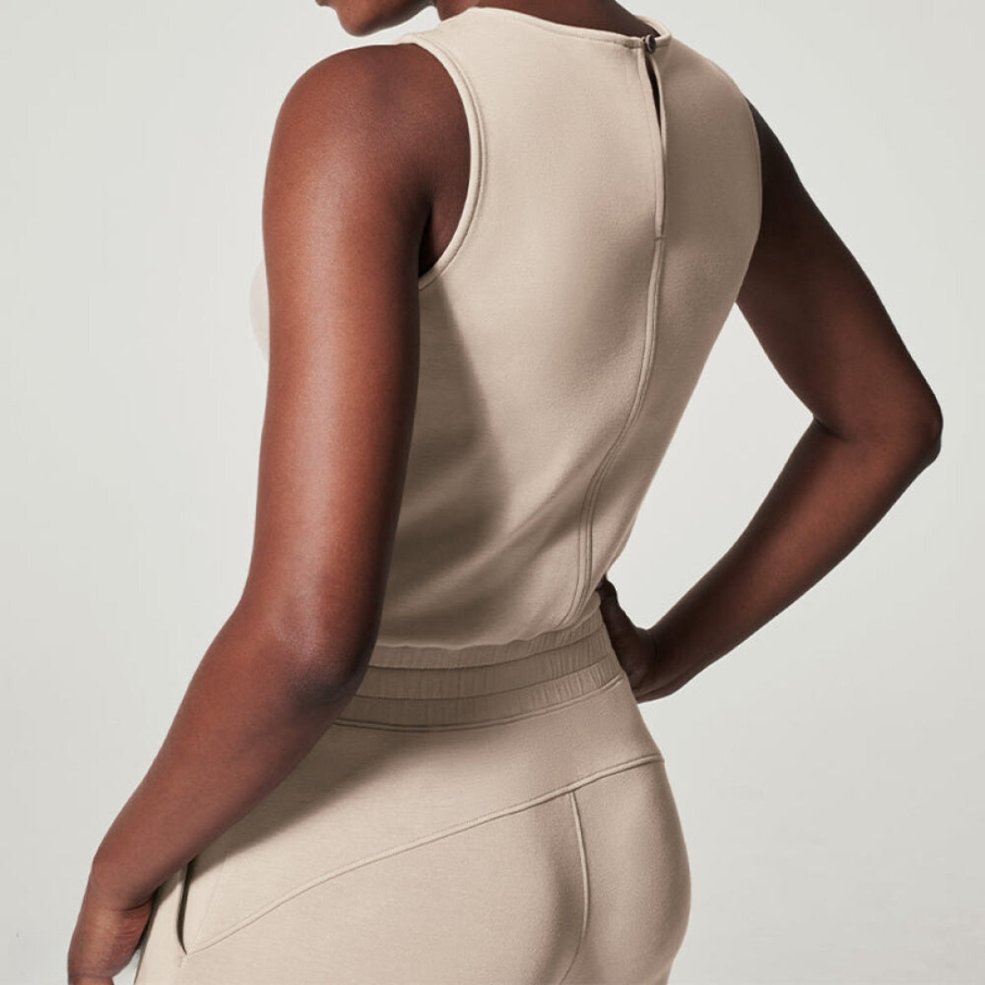 Dames mouwloze casual jumpsuit - Mitch