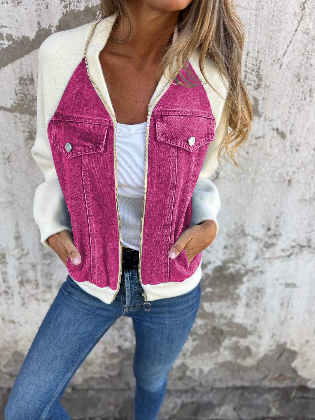 Dames stijlvolle jacket | Ritsdesign & Warm Comfort Tussenjas