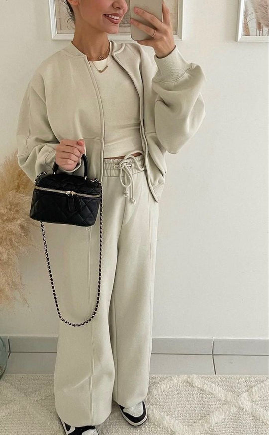 Dames trainingspak met rits - Nora