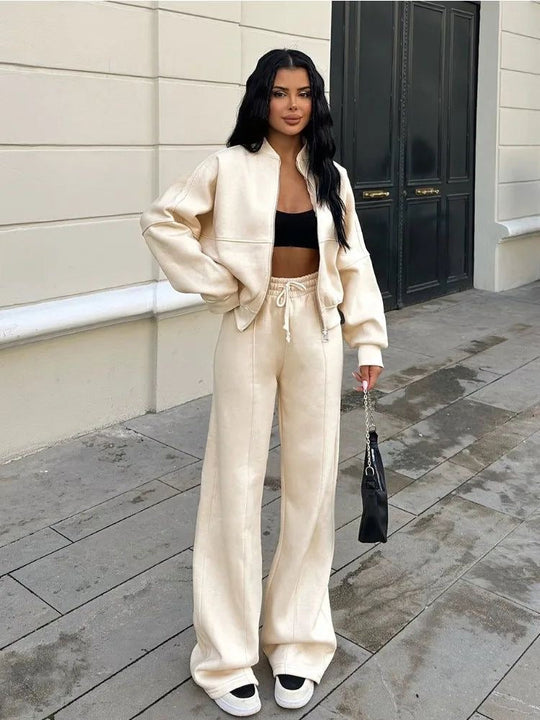 Dames trainingspak met rits - Nora