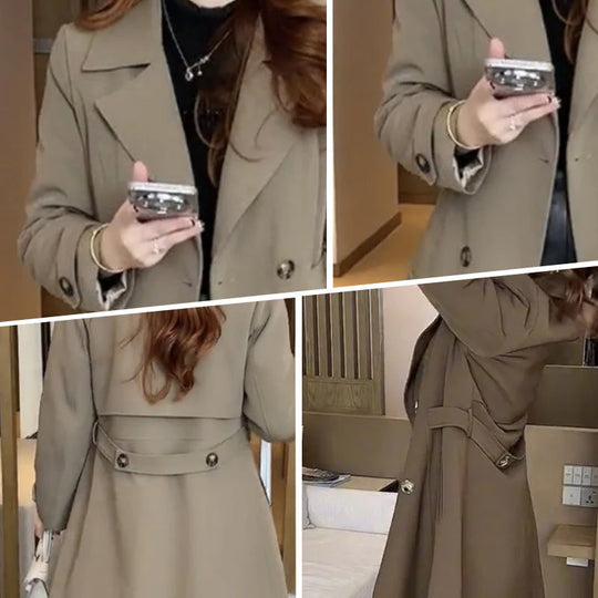 Dames trenchcoat | Tijdloze elegantie & warm draagcomfort