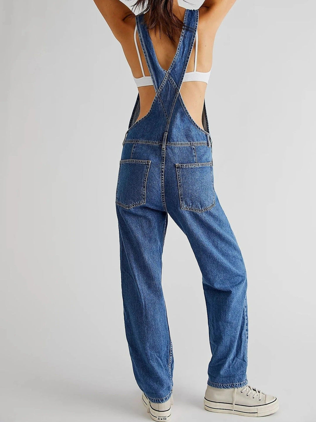 Denim Overall Dames | Verstelbare Bretels & Praktische Zakken