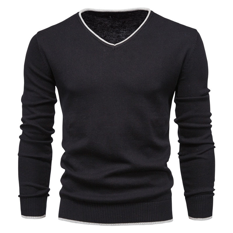 Soren - Heren Slim-Fit Sweater met V-hals