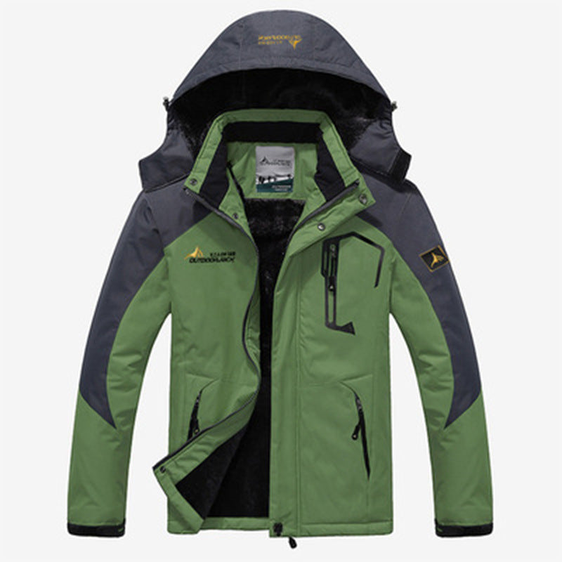 Heren Parka Jas | Afneembare Capuchon | Waterafstotend & Extra Warm