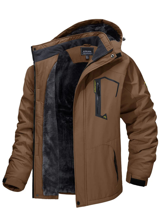 Heren Parka Jas | Afneembare Capuchon | Waterafstotend & Extra Warm