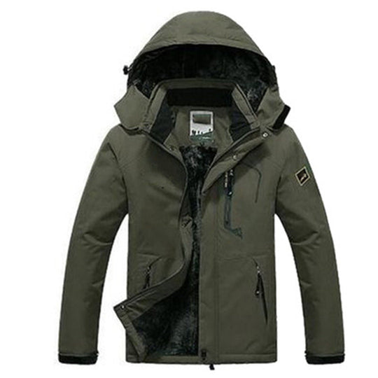 Heren Parka Jas | Afneembare Capuchon | Waterafstotend & Extra Warm