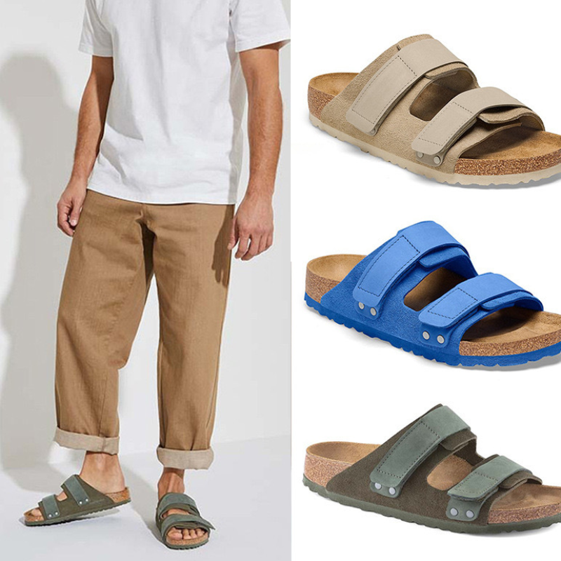 Heren Sandalen met Dubbele Band - Arnold