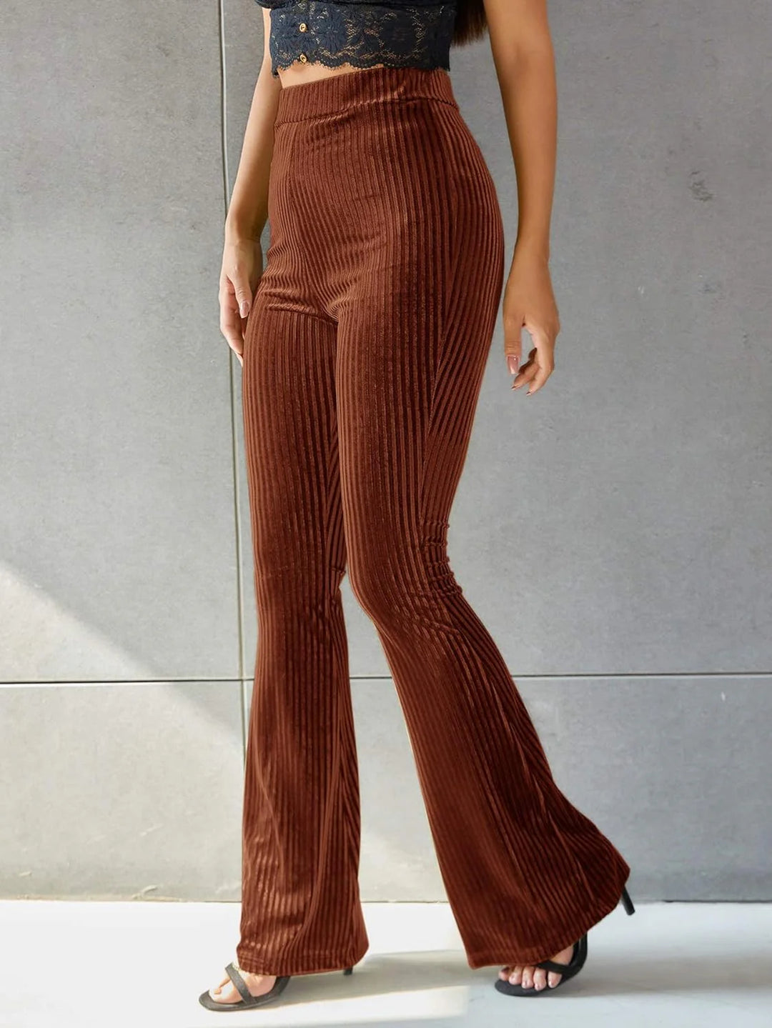 Corrduroy broek Dames | High waist & Retro silhouet