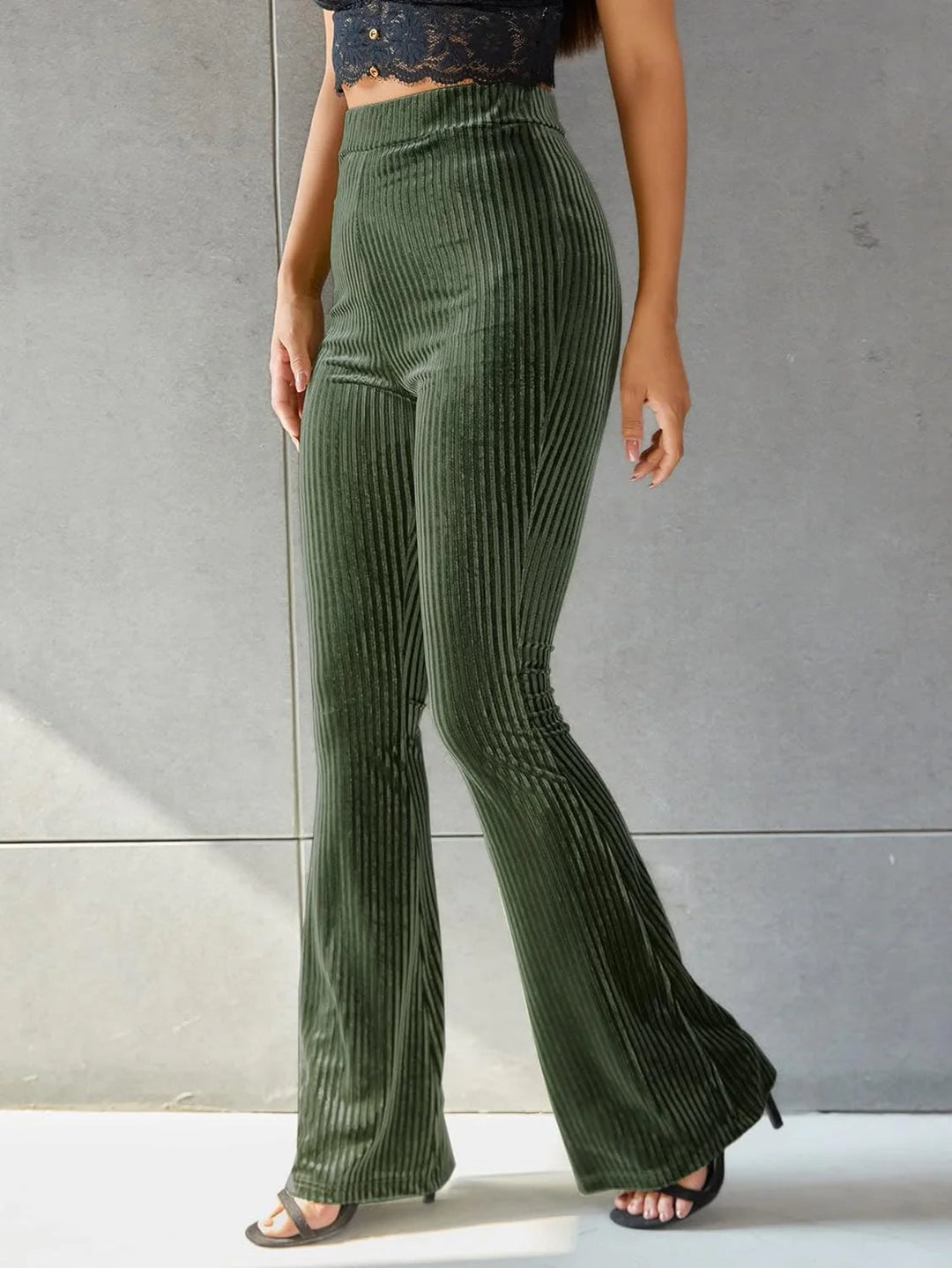 Corrduroy broek Dames | High waist & Retro silhouet