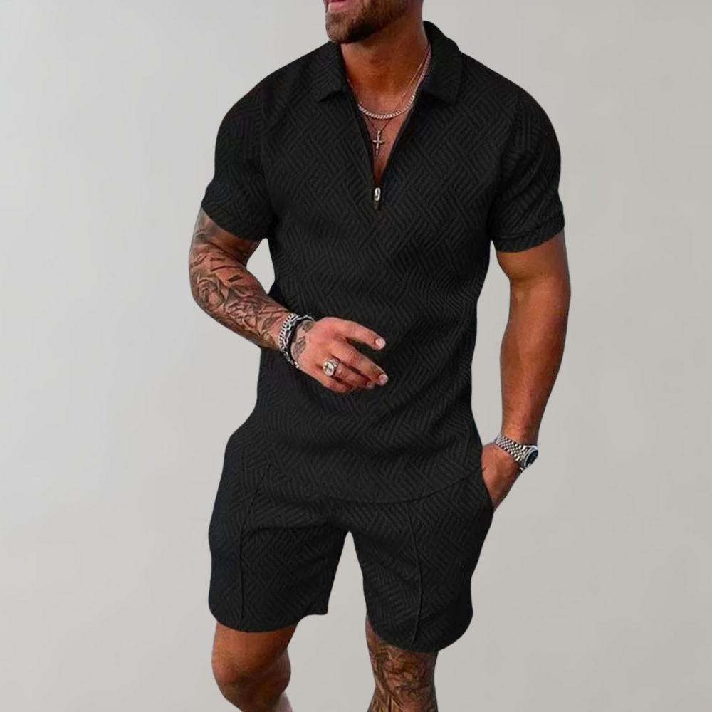 Tavian - Luchtige zomeroutfit voor mannen