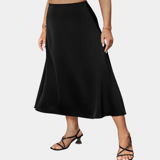 Variant image for Dames Lange Rok Elegante Vloeiende Snit voor Zomer - LILYANNA-1