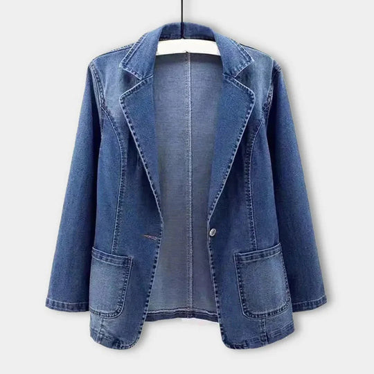 Jeans blazer Dames | Stijlvol & Comfortabel