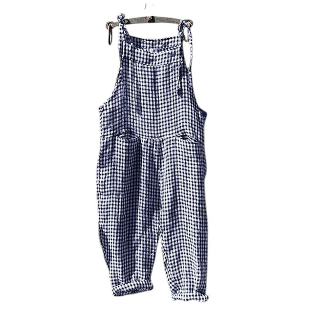 Dames Jumpsuit Gestreept Comfortabele Pasvorm - Leyna-1