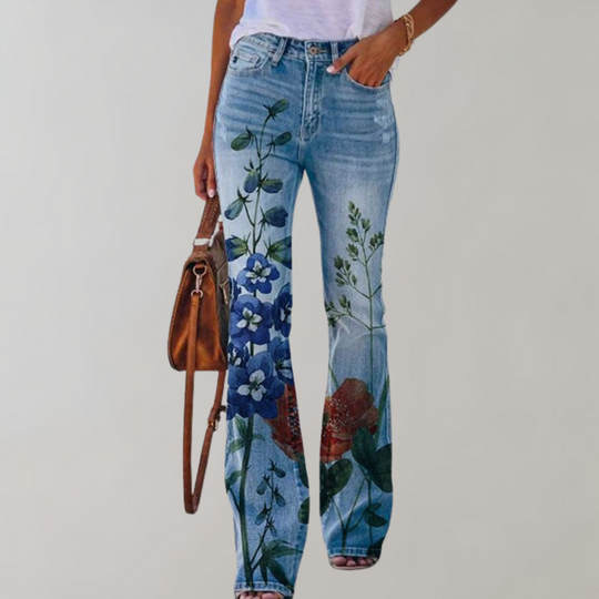 Anya - Elegante uitlopende broek voor dames