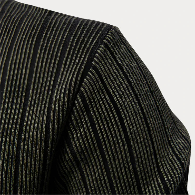 Leon - Luxe gestreepte herentrui