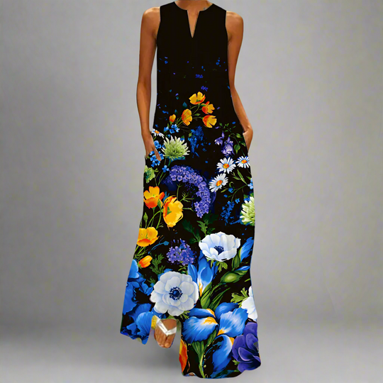 Levendig en kleurrijk damesjurk - Seraphina