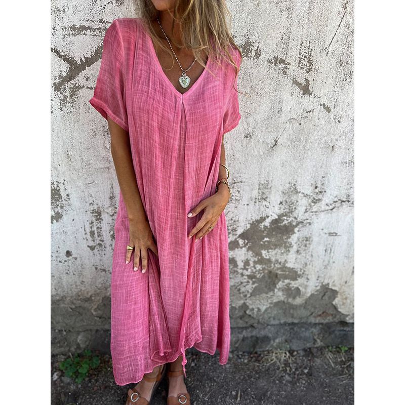 Luchtige modieuze lichtgewicht jurk voor dames