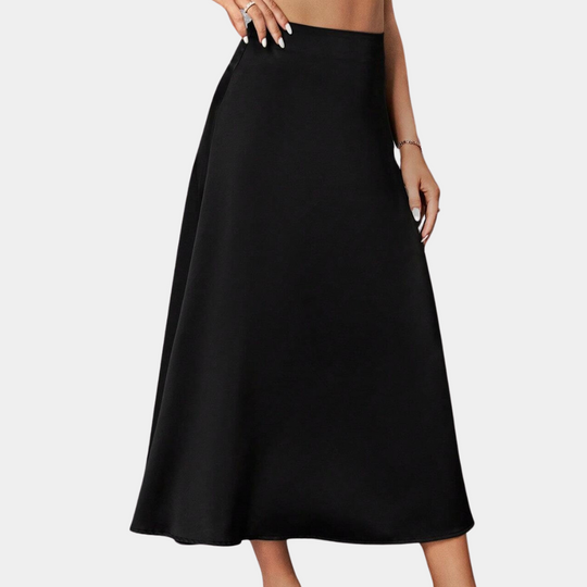 Dames Lange Rok Elegante Vloeiende Snit voor Zomer - LILYANNA-5